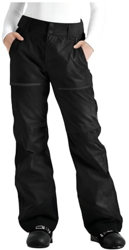 RLEHJN Pantalon De Ski Femme Imperméable Pantalon De Randonnée Doublé Polaire pour Femme Pantalons De Punch en Polaire Chaud avec Poche Pants Softshell Coupe-Vent pour Les Activités De Plein Air