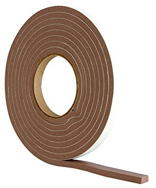 STORMGUARD SURESEAL 3 SELF-Adhesive Foam Seal 5M Brown