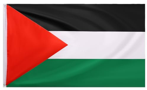 Yuuinnter Bandera Nacional de Palestina 5 pies x 3 pies