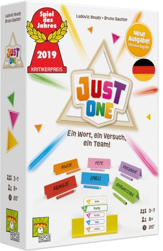 Asmodee, Just One (Refresh), Spiel des Jahres 2019, Deutsch