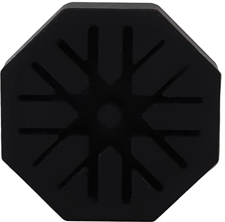 Adfaga Puck Soporte de pantalla de silicona, organizador de almacenamiento flexible y duradero para portafiltro de café de 51 mm, 53 mm, 58 mm, cesta con base antideslizante,