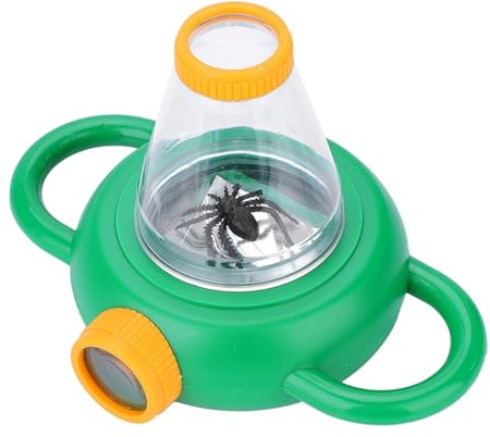 Domary Juguete Educativo con Visor de Insectos Bidireccional para Niños y Niños con Aumento de 4X, Plástico ABS Ecológico, Exploración la Naturaleza