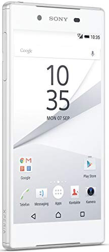 Sony Xperia Z5 Dual SIM Smartphone (13,2 cm (5,2 Zoll) Display, 32GB Speicher, Android 6.0) Weiß (Generalüberholt)