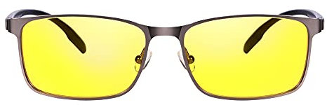 PRiSMA LiMBURG DRiVE85 Brille mit Blaulichtfilter, Blaulichtbrille entspiegelt LB923D, Autofahrerbrille bei Tag und Nacht