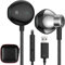 Cuffie USB per Computer,PC Gaming Cuffie con Filo Stereo HiFi Semi In Ear Auricolari PC USB con Microfono Cancellazione del Rumore Controllo del Volume per PS 4/Mac/Laptop/Chromebook/per PS 5/Windows