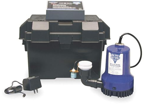 GLENTRONICS PHCC PRO SERIES 1850 BATTERY BACKUP SUMP PUMP SYSTEM
