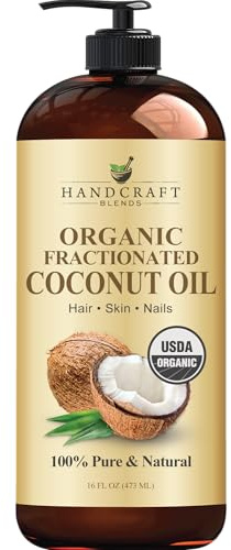Handcraft Blends Organic Fractionated Coconut Oil - 16 Fl Oz