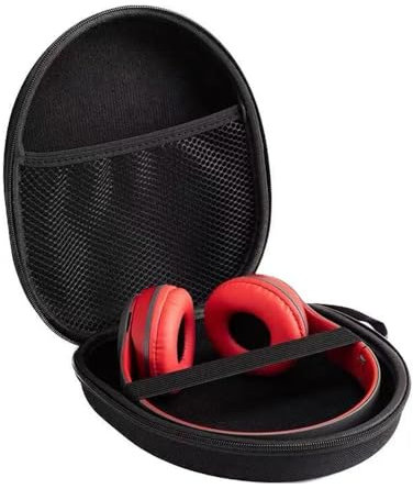 Over Ear Kopfhörer Tasche, Headset Hartschalen Aufbewahrung Case Ohrhörer Schutztasche Case Reisetasche Schutzhülle Tragetasche