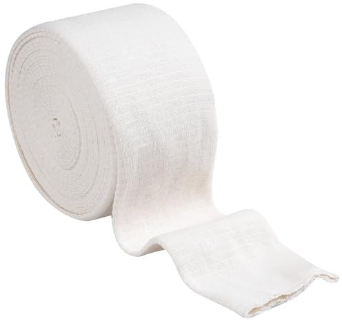 Bende Elastiche Tubolare Elastica Fasciatura 6.5cm x 5m Tubolare Bendaggio Garza Traspirante Fascia elastica tubolare di support per Supporto Ginocchio