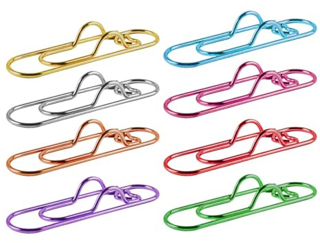Soportes De Bolígrafo Multifuncional - 8x Clips De Oficina Portátiles Portátiles | Clip De Oficina Para Suministros Escolares, Porta Bolígrafo Ligero, Adecuado Para El Aprendizaje Diario, Trabajo |