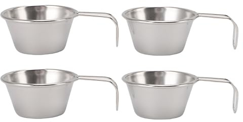 KIMISS Ensemble de Bols de Camping-bols en Acier Inoxydable de qualité Alimentaire pour la Randonnée, Légers et Compacts pour la Randonnée et les Aventures