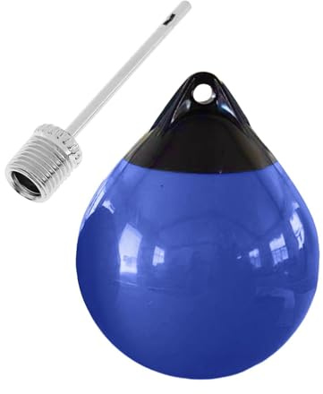 MFYOUPK Bouée Ballon Gonflable Nautique | Gonflable Anti-Collision Flottante Marine,Bouées Gonflables D'Amarrage Pour Bateaux - Pour Yacht, Marina, Ski Nautique, Motonautisme, Pêche, Wakeboard, Mer et