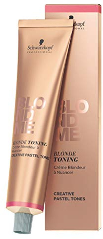 Schwarzkopf Professional BlondMe Toner Karamell, 1er Pack (1 x 60 ml)
