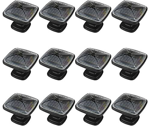 12 paquetes de pomos de mango cuadrado Tabla periódica de elementos