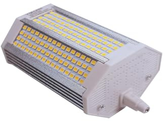 Y.W.Licht R7S Bombilla LED 118mm 50W Regulable 6000K Blanco Frío Doble Extremo 4000 Lúmenes Equivalente a 500W Halógeno Regulable Lámparas de pared/seguridad/suelo
