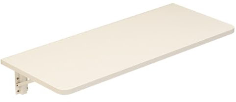 MZQMK Mesa Abatible, Mesa Plegable Montada En La Pared, Escritorio Plegable Montado En La Pared para Ahorrar Pequeños Espacios. Escritorio Flotante para Comedor, Habitación, Estudio(50x40cm/20x16in)