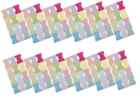 HAPINARY 12blätter Buchregister Zum Kommentieren Von Büchern Mit Seitenmarkierungen Selbstklebendes Seitenregister Indexregister Für Bücher Haftregister Für Bindebücher Anmerkungsregister z