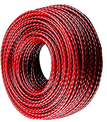 Grass Strimmer Trimmer Line Twist Trimmer Wire Weed String Trimmer Brush Cutter Weed Eater Line Cord String Wire (2.0mmx50m)