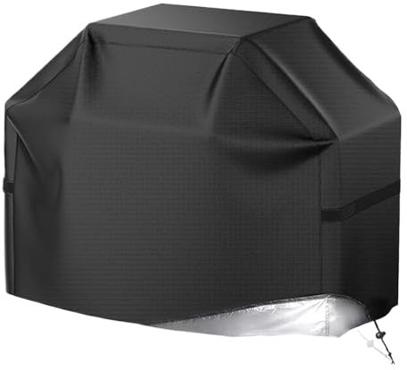 Housse de gril étanche, housse de gril extérieur | Housse de barbecue robuste et étanche de 58 pouces | Housse de protection résistante intempéries, résistante UV, grandes fournitures d'extérieur pour
