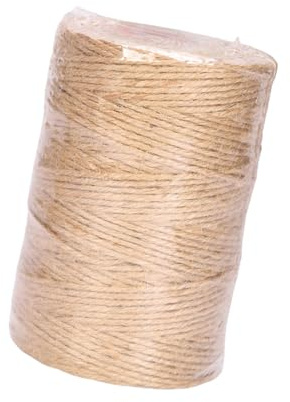 Heavy Duty Twine String Natural Fiber Rope Multipurpose Wrapping Rope For Gardening Handmade Craft Home Decoration Cord