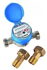 CONTADOR AGUA QN-1,5F 6110C 05 C/RACORES