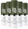 8X4 Men Deo Spray N°8 Wild Oak (5 x 150 ml), Herren Deodorant mit erdig-holzigem Duft, 48h zuverlässiger Anti-Transpirant-Schutz für sensible Haut