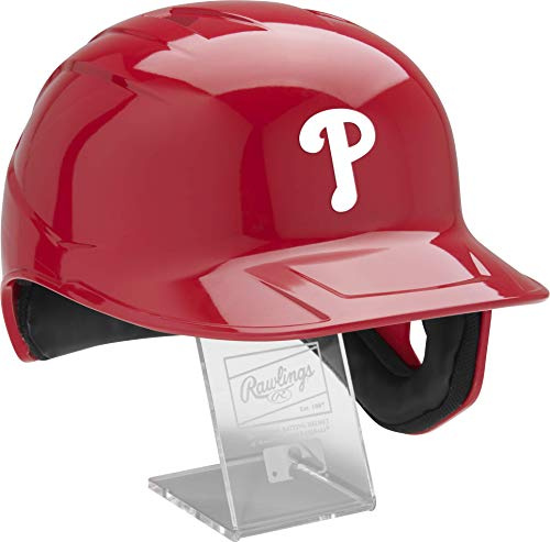 Rawlings MLBMR-PHI Casque de Baseball pour Hommes, Rouge/Bleu, Sénior