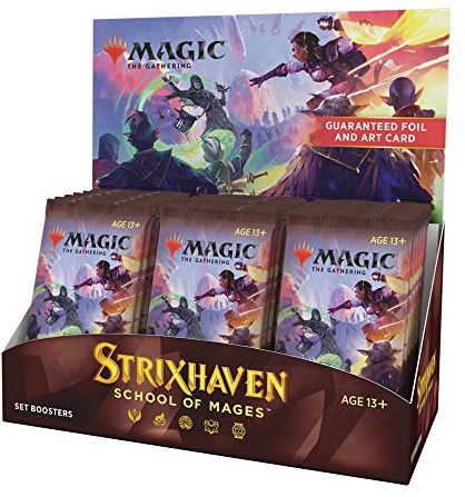 Magic The Gathering MTG - Strixhaven: School of Mages Set Booster Display (30 Packs) - EN