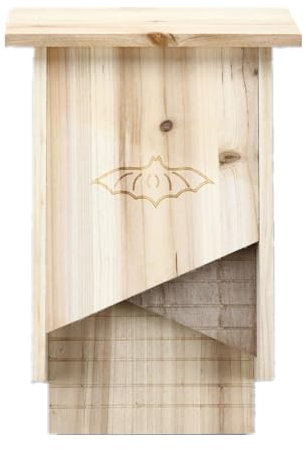 Fledermaus-Kammerhaus für den Außenbereich, Hängeart, Kammerbox, Hängeart für Garten, Hof, einfach für Fledermaus zu landen, Fledermauskasten