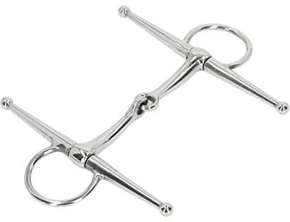 Trens per cavallo in acciaio inossidabile per un solido controllo a bocca di cavallo Farm Jointed Bit [sicuro e compatto] per bocca di cavallo da 125 mm
