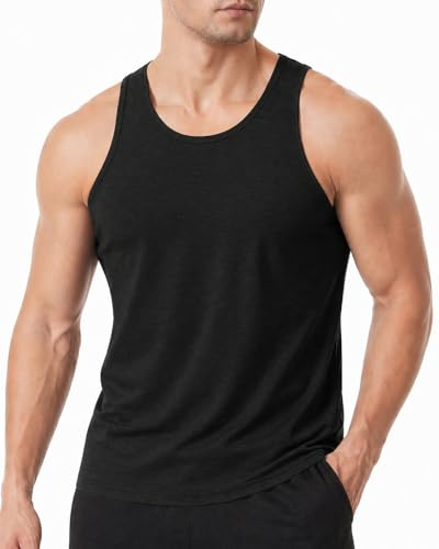 Camiseta sin Mangas de algodón para Hombre, para Culturismo, Fitness, Gimnasio, Ejercicio, Correr, musculación, Chaleco