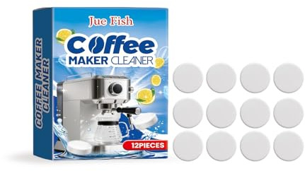 Kompatibel for Jue Fish kaffemaskin rengöringstabletter Universal avkalkningstabletter for hem espressomaskin Fläckar oljerester Remover