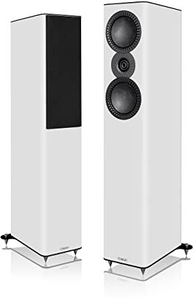 Mission QX-3 MkII Pair of Floorstanding Speakers (QX-3 MkII, Lux White)