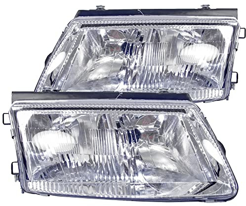ATEC Germany 2x faros Faros delanteros Faros principales izquierda + derecha Compatible con VW PASSAT B5 (3B2), PASSAT B5 Variant (3B5)