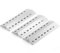 FIRXZYMZ 39,5x15 cm Universal Edelstahl Brennerabdeckung Heizplatte für Landmann Grillchef,Landmann Triton,Landmann Minton,Landmann Avalon,Grandhall Maxim GT4, Hitzeschild Flavorizer Bars Ersatzteil