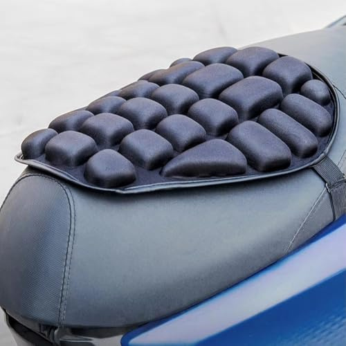 Woniyal Coussin de Siège Moto pour Yamaha XSR 125 2021-2024, Coussinet air Ergonomique Soulagement de Pression Selle Confort Accessoires de Voyage