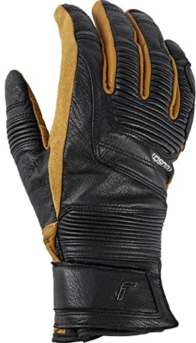 Reusch Motorradhandschuhe lang Motorrad Handschuh Urban Cruiser Lederhandschuh lang schwarz 10, Herren, Lifestyle, Ganzjährig
