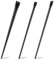 3 Stück Augenbrauen Pinsel, Eyeliner Pinsel Schminkpinsel Set Lidschatten Pinselset Ultrafeine Sichelspitze Eyeliner Eyeshadow Pinsel, Kleiner Schrägpinsel, Flachpinsel, Großer Schrägpinsel (Schwarz)