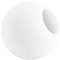 BENECREAT Da 150 mm Paralume per Lampada Globo In Vetro Bianco Smerigliato, Copri Paralume di Ricambio per Applique Da Parete, Apparecchio di Illuminazione A Sospensione, Luce di Vanità, Id: 68mm