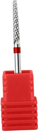 Sharplace Broca para uñas, limpiador de uñas, suministros, accesorios, lima resistente para pedicura, eliminación rápida del lijado para salón en casa, Style D