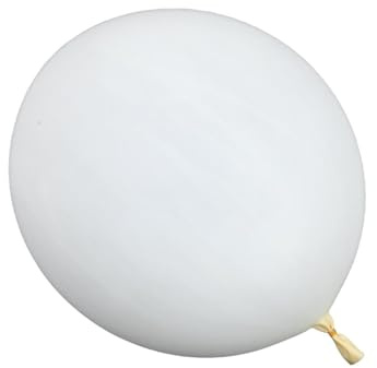 Uonlytech Pallone per Monitoraggio Atmosferico Meteorologico in Lattice Bianco lungo Termine 100g per Decorazioni di Feste e Compleanni