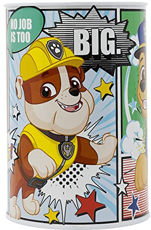 Hucha Infantil Metalica |La Patrulla Canina Comic