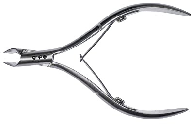 Grip Cuticle Nipper Stainless Steel S7 – Precision Nail Tool for Trimming Cuticles & Hangnails – Sharp Jaw Blades with Ergonomic Stainless Steel Design for Clean, Safe Grooming
