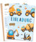 MeinBaby123® 10 Einladungskarten Kindergeburtstag Jungs | süße Geburtstagseinladungen für Kinder | Bagger Einladungskarten | inkl. 10 Briefumschläge | Premium Qualität (Bagger V4)
