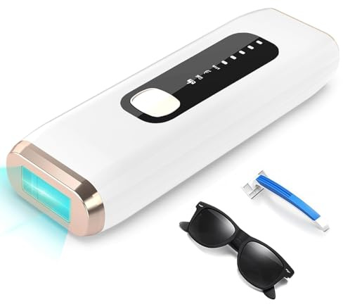 IPL Laser Hair Removal Device - Fast, Safe & Effective Hair Removal for Face & Body | Lazer Hair Removal for Women & Men