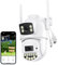 Reobiux Kamera Überwachung Aussen Mit Dual-Objektiv 6MP,2.4/5Ghz,Ethernet rj45,Überwachungskamera Aussen,WLAN Kamera Outdoor,Farb-Nachtsicht,Zwei-Wege-Audio,Bewegungserkennung,IP66