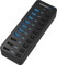 SABRENT Powered USB Hub 10 Ports 60W, 3 Smart Charging Ports, 7 Fast Data Transfer Ports, USB Docking Station with Switches (HB-B7C3)