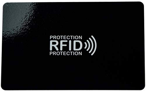 2X RFID Schutzkarte NFC Blocker Anti Skimming Shield Card