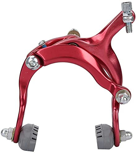 Frenos de Bicicleta de Montaña, Reparación Rápida y Duradera, Frenos para Carretera y BMX, Kit de 1 Par Rojo, for Ciclistas de Montaña, Urbanos y Deportistas de Acción