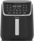 Heissluftfritteuse XL, 8 Liter - AF13D - digitale XL Heißluftfritteuse, 13 Programme, Airfryer, große Fritteuse ohne Fett/Öl, 80°C - 200°C Airfryer Luftfritteuse Air Friteuse Power schwarz